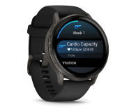 Garmin Venu 4 Slate 45mm z czarnym paskiem - 1363879 - zdjęcie 3